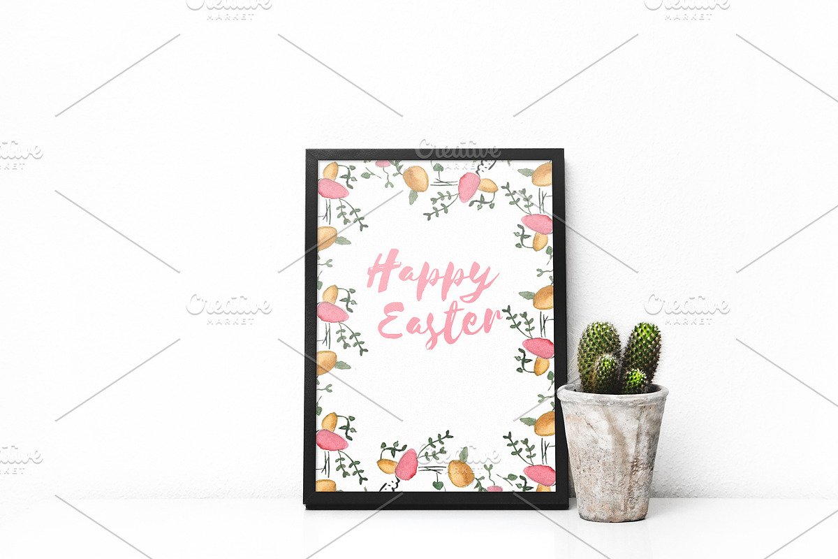Easter watercolor set, an Illustration by Alena Ermakova (Photo 3 of 5)