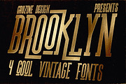 Brooklyn Typeface, a Font by Cruzine (Thumbnail 5 of 5)