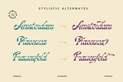 Bayanaka, a Script Font by Damelev (Thumbnail 6 of 9)