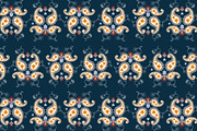 Blue Vector Pattern Pack, a Pattern Graphic by Ania Illustration (Thumbnail 7 of 9)