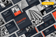Camilo – Business Google Slide, a Presentation Template by kreatifreya (Thumbnail 1 of 5)