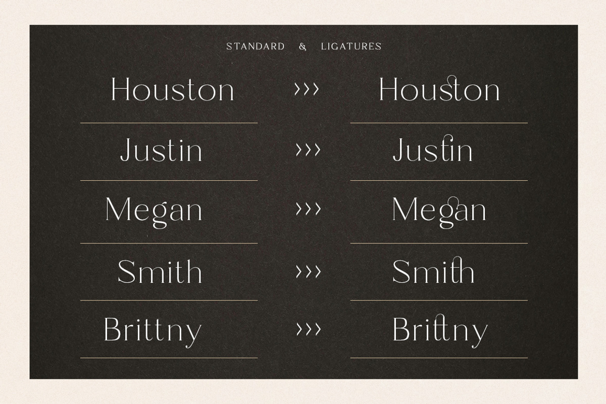 Marie Cortney, a Serif Font by Stripes Studio (Photo 4 of 14)
