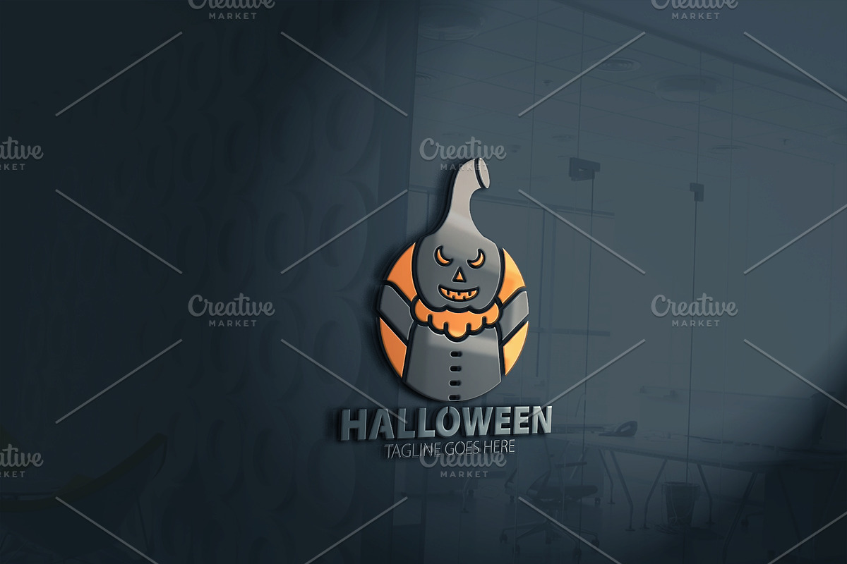 Halloween Logo Version2, a Branding & Logo Template by Josuf Media (Photo 2 of 3)