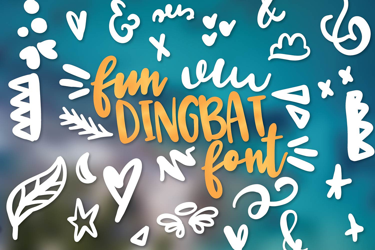 Chunky Taffy - A Silly Font Trio, a Script Font by CraftyLittleNodes (Photo 9 of 30)