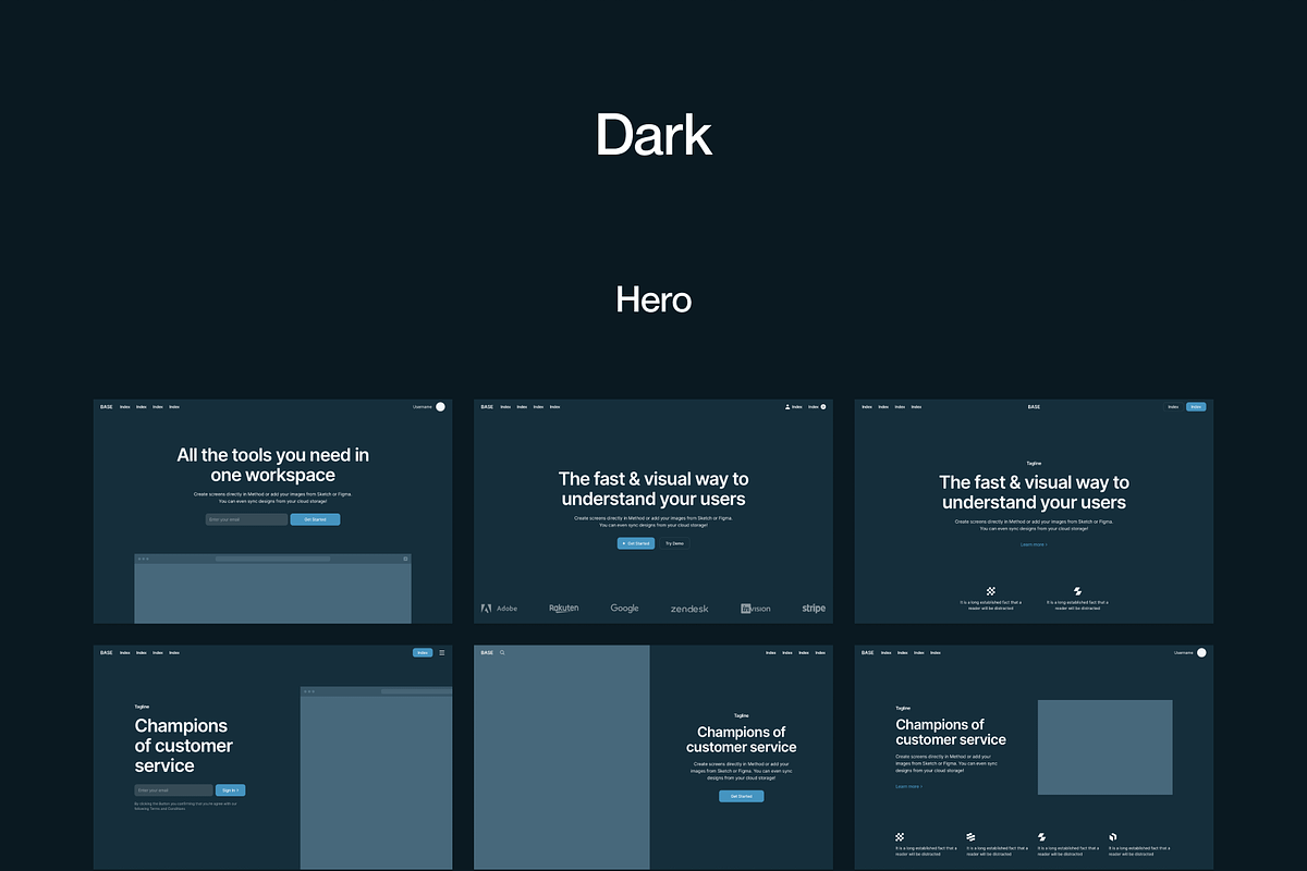 Blank Wireframe Kit, a Templates & Theme by Craftwork (Photo 9 of 11)