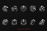 10 Bundle Dark Art Condor Bird, an Illustration by Morspective (Thumbnail 6 of 7)