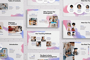 Kindergarten PowerPoint Presentation, a Presentation Template by Flat Icons (Thumbnail 4 of 6)