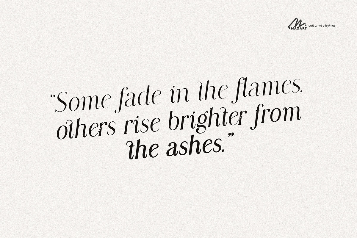 Modern Chic Refined – Elegant Serif, a Serif Font by MaxArt Foundry (Photo 7 of 20)