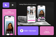 EchoMatch - Dating Mobile Apps UI, an UI Kit Template by Creative Perspective (Thumbnail 2 of 7)