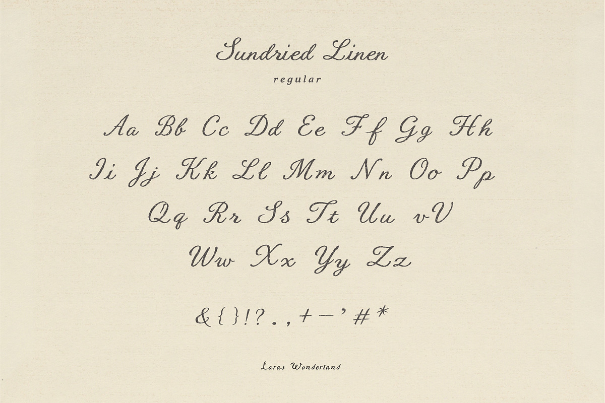 Handmade Typewriter & Rustic Script, a Handwritten Font by Laras Wonderland (Photo 13 of 14)