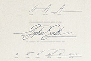 True Signature - Handwriting Script, a Script Font by AndrewPixelType (Thumbnail 6 of 14)