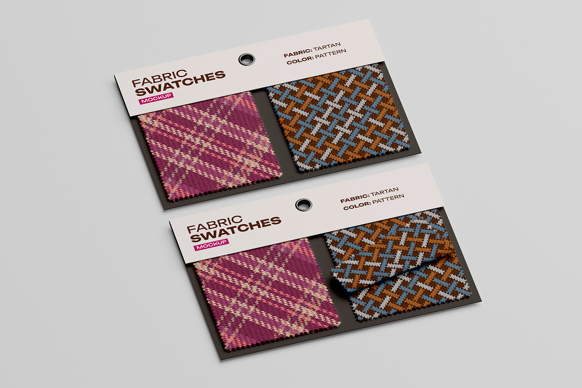 Fabric Swatches Mockup, a Mockup by Budogol Studio (Photo 2 of 4)