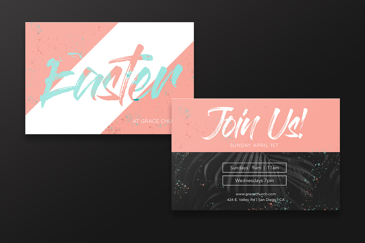 Easter Invitation Card, an Invitation Template by Brandon Bilsborough