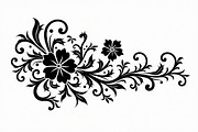 Classic Floral Border Collection, an Illustration by Artivon (Thumbnail 7 of 21)