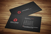 Dark Corporate Business Card, a Business Card Template by graphica59 (Thumbnail 7 of 7)