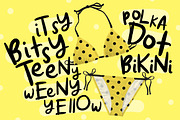 Orange Juice Font, a Font by Quirky Queen Media (Thumbnail 3 of 6)