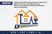 Handyman House Repair Logo, a Templates & Theme by Guavanaboy (Thumbnail 2 of 3)