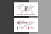 Clean Individual Business Card, a Business Card Template by Saman Osama (Thumbnail 1 of 4)