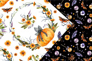 Watercolor Halloween Clipart, an Object Graphic by Valin Malin (Thumbnail 11 of 14)