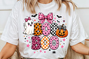 Cute Spooky Halloween Ghost Design, a Seasonal Illustration by Creative Art (Thumbnail 3 of 4)