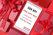 40 Red Gift Box Stock Image, a Books & Magazine Mockup by FWStudio (Thumbnail 3 of 7)