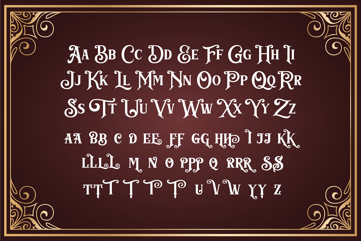 Barthez - Victorian Serif Font, a Serif Font by Grezline Studio (Photo 10 of 11)