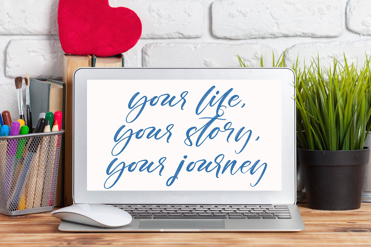Ankara Stream Modern Handbrush Font, a Script Font by stylishtype.co (Photo 11 of 20)