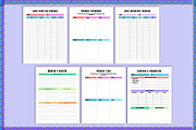 Printable Online Business Planner, a Stationery Template by Shumaya (Thumbnail 3 of 7)