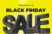 Yellow black friday template, a Marketing Template by Love Giftery (Thumbnail 2 of 2)