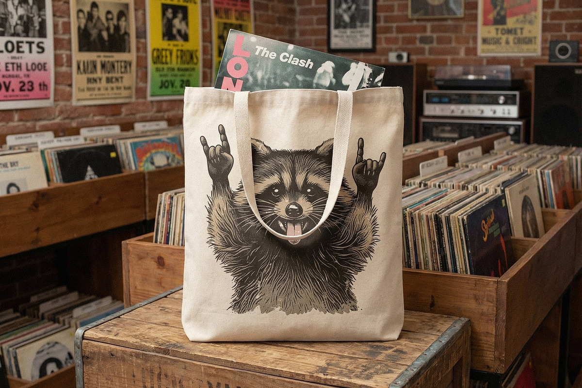 Rock On Raccoon PNG, Funny Animal, an Illustration by SharpMarketplace (Photo 3 of 5)