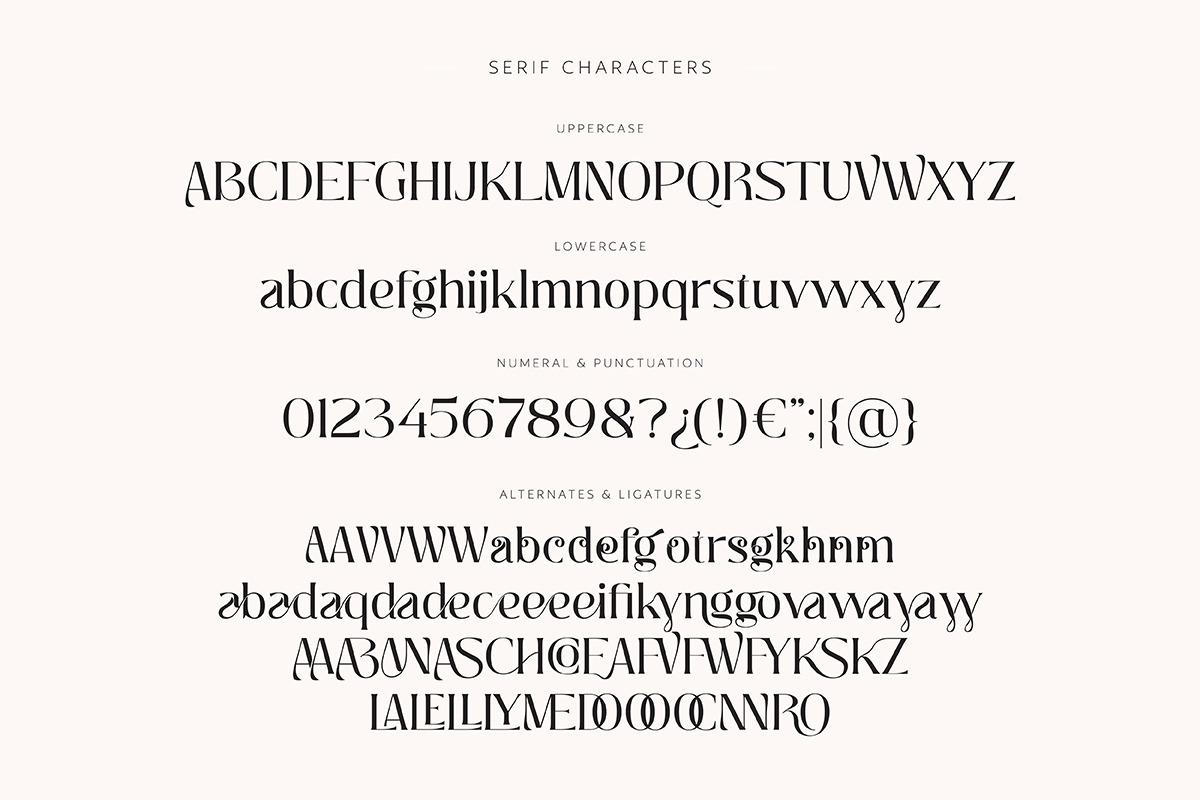 Creme Bagels | Font Duo, a Serif Font by ClevUs (Photo 11 of 13)
