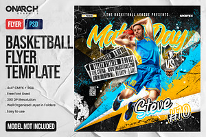 5 Basketball Flyer Template