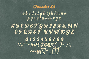 Rodeos Retro Handwriting Font