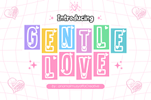 Gentle Love - Display Font