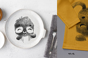 Cute animal faces. Posters, an Animal Illustration by tata_ota (Thumbnail 2 of 8)