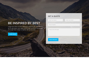 IStart -Responsive HTML Landing Page