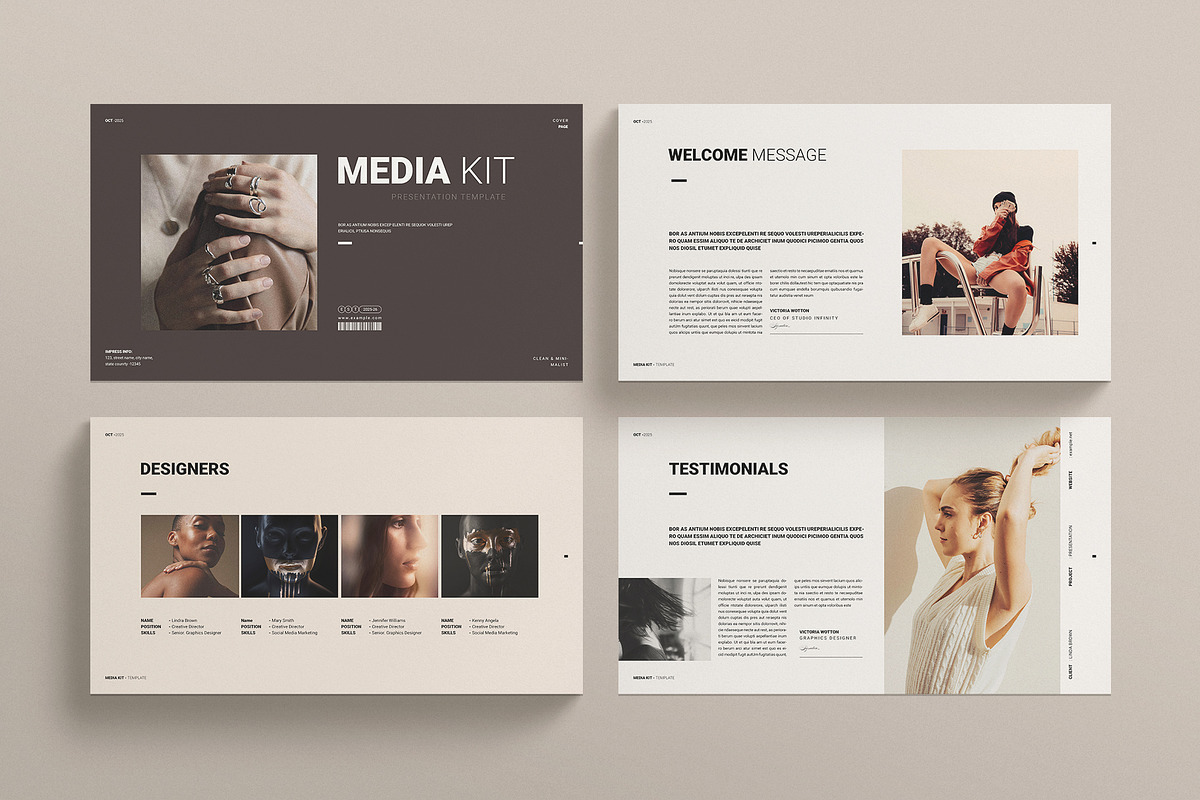 Media Kit Presentation Template, a Presentation Template by E-Type (Photo 4 of 7)