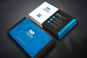 Business Cards 2 in 1, a Business Card Template by Genereux Art (Thumbnail 3 of 8)