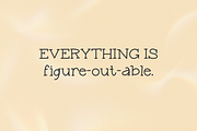 Cloudberry Typewriter Serif Font, a Serif Font by Beck McCormick (Thumbnail 6 of 10)