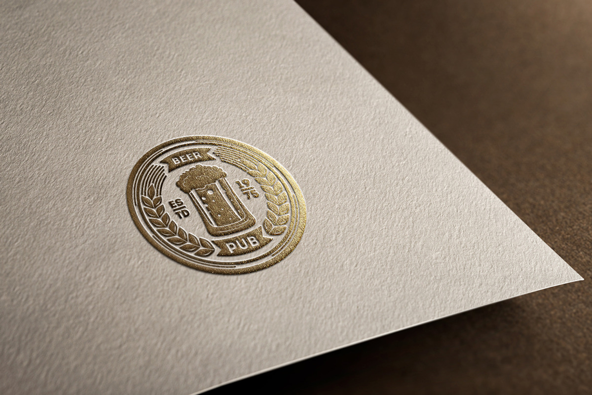 Beer logo #2nd kit, a Branding & Logo Template by Alfazet Chronicles (Photo 2 of 13)