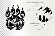 Mountain Scenes SVG Graphics, a Decorative Illustration by DENIDigitalArtSudio (Thumbnail 8 of 8)