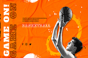 BASKETBALL, a Sans Serif Font by Dz Akali (Thumbnail 4 of 5)