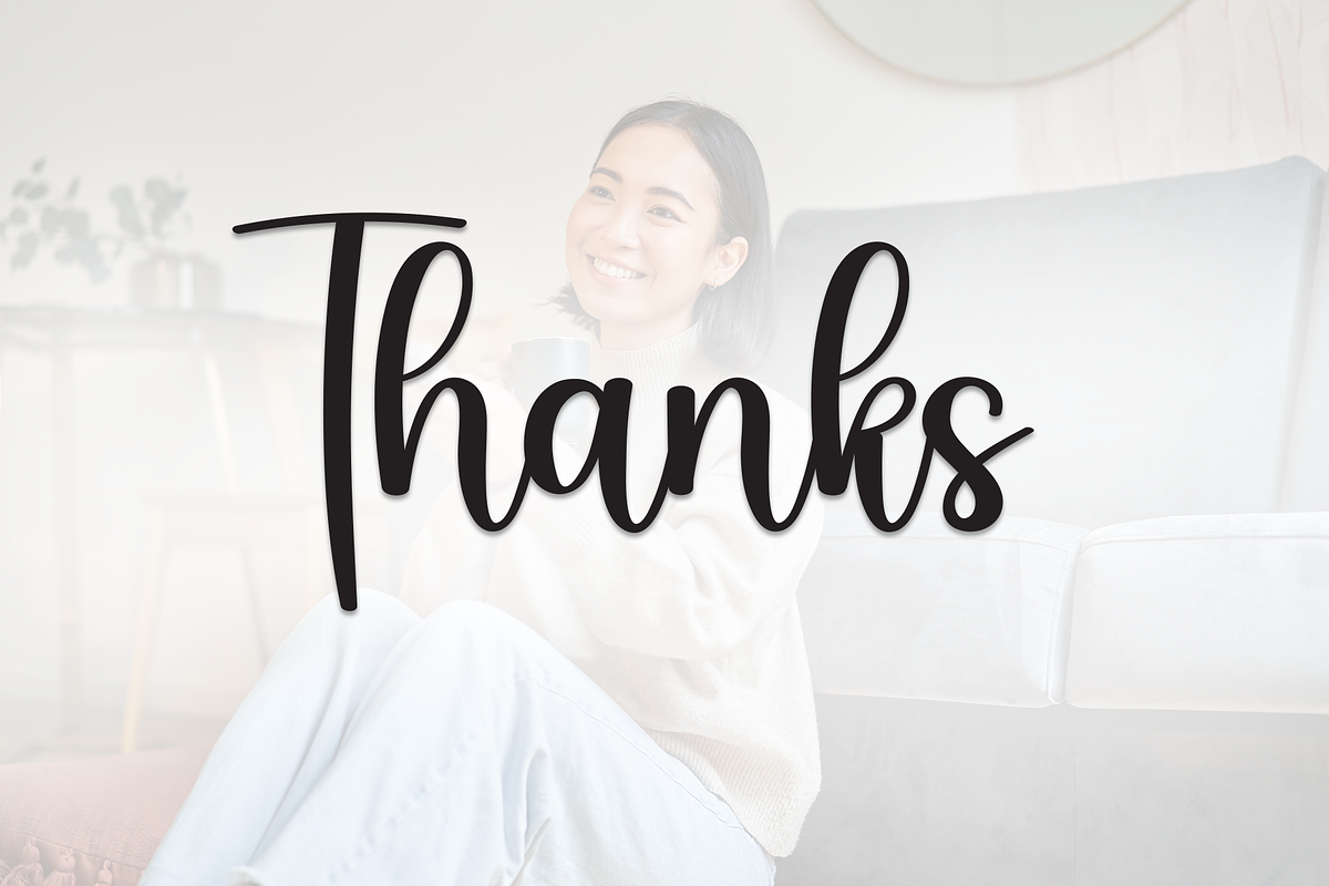 Delightful | Script Font, a Handwritten Font by Scratchones (Photo 8 of 8)