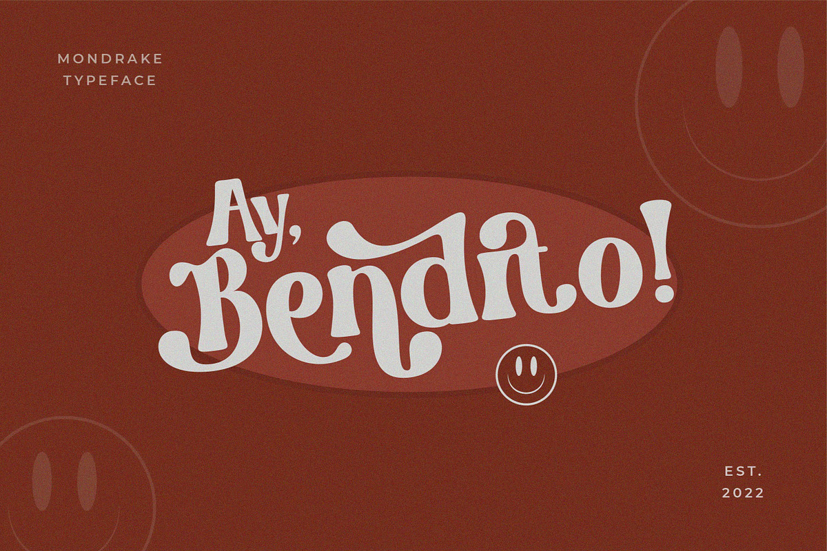 Mondrake, a Symbol Font by Flawless And Co (Photo 3 of 11)