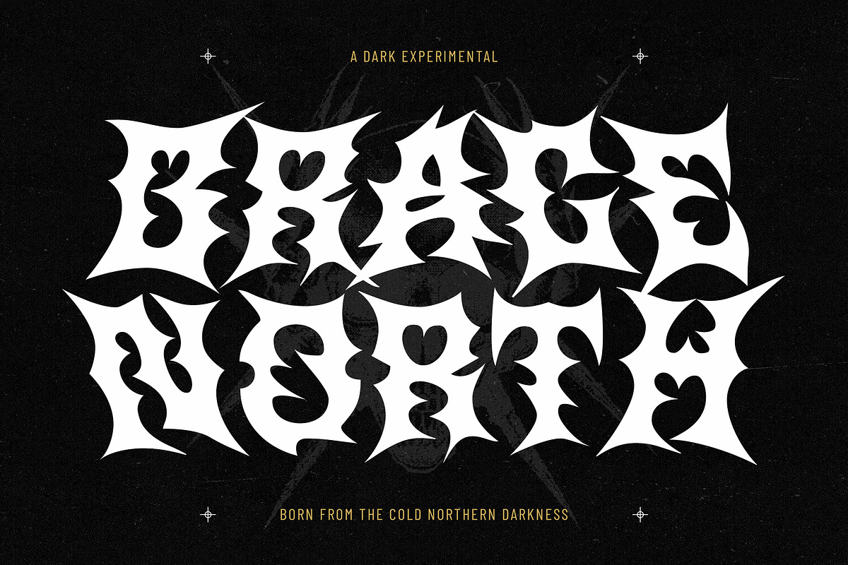 Drivioz - Black Metal Game Font, a Blackletter Font by Typia Nesia (Photo 8 of 11)