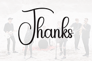 Band | Script Font, a Handwritten Font by Scratchones (Thumbnail 9 of 9)