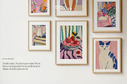 Gallery Wall Art Frame Mockup- PSD, a Household Mockup by momomockps (Thumbnail 4 of 9)