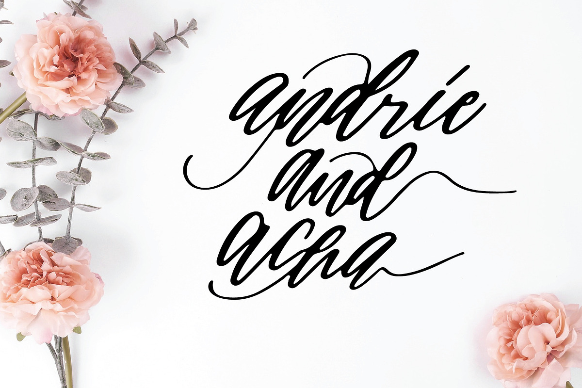 script font