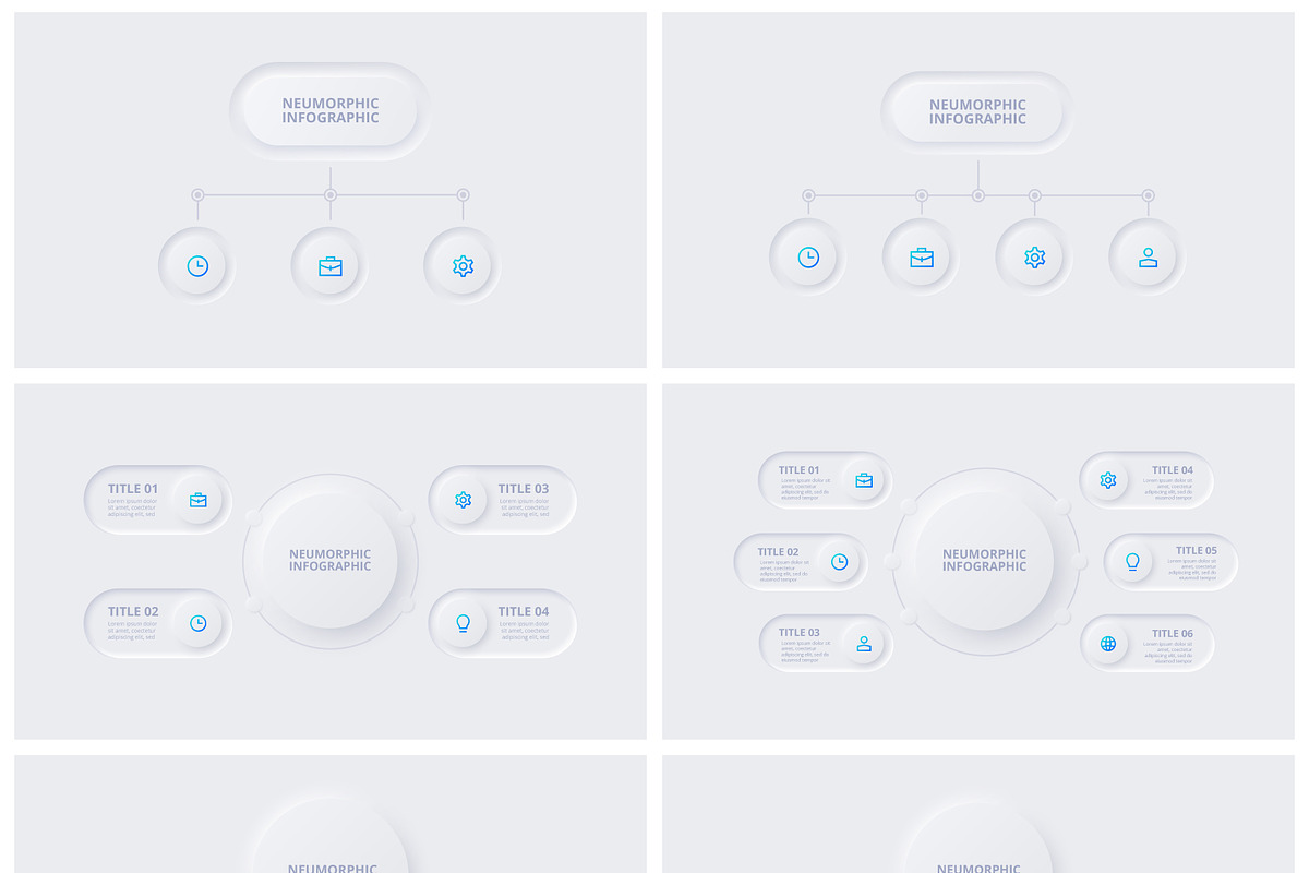 Neumorphic PowePoint Presentation, a Presentation Template by Abert (Photo 9 of 22)