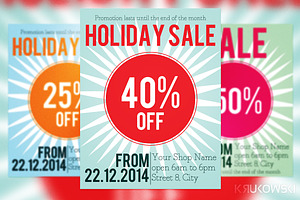 Holiday Sale Flyer